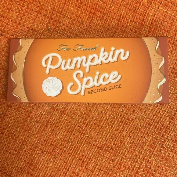 WOW Authentic Too Faced Pumpkin Spice Second Slice 18 Pan Eyeshadow Palette
